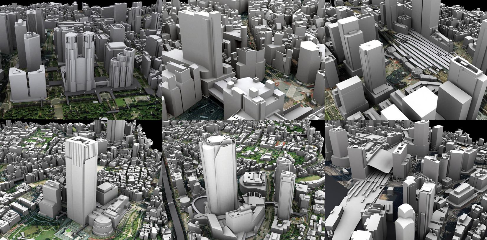 ＬＯＤ２レベルの３Ｄ建物